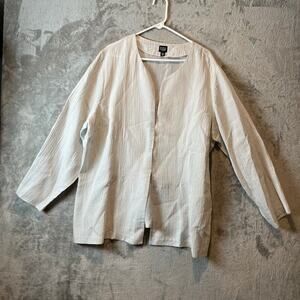 Eileen Fisher Cream Jacket